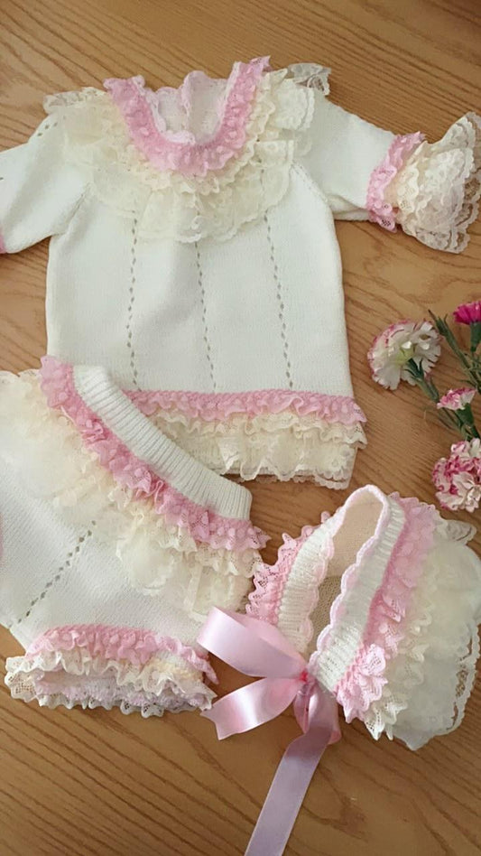 Ela SS22 Frilly Knitted Set (Preorder)