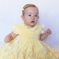 Pretty Originals SS23 Yellow Handsmocked Dress Set