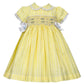Pretty Originals SS23 Yellow and Blue Smocked Dress Set